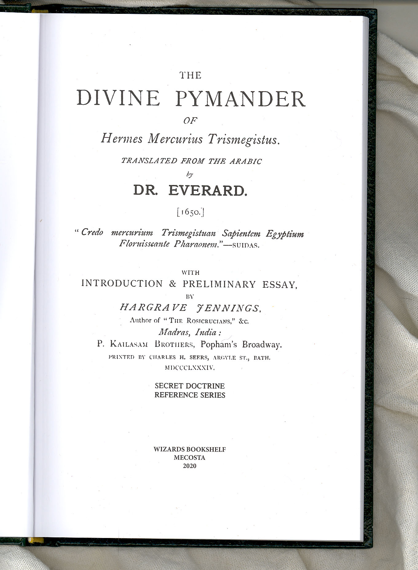 Pymander Title Page